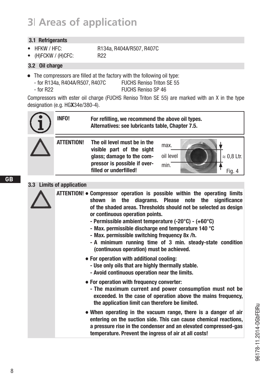 3 | areas of application | GEA Bock HG34e User Manual | Page 8 / 30