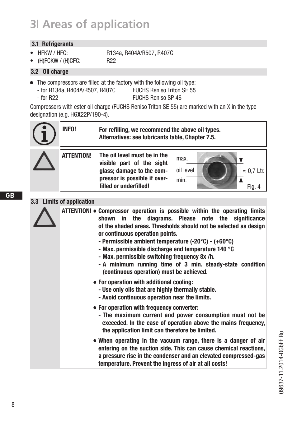 3 | areas of application | GEA Bock HG22Р User Manual | Page 8 / 26