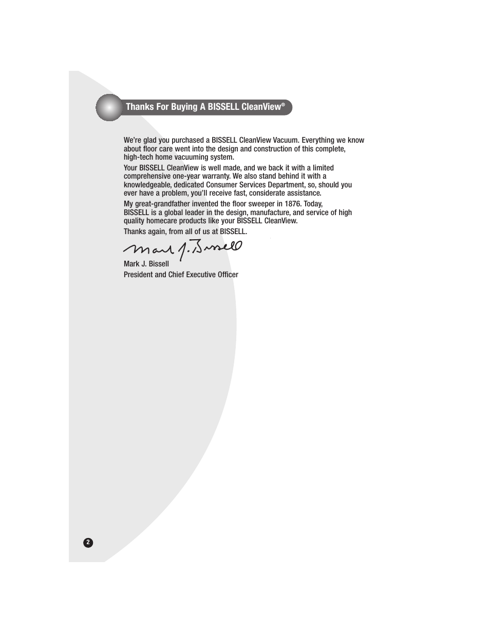 Bissell 6590 User Manual | Page 2 / 16