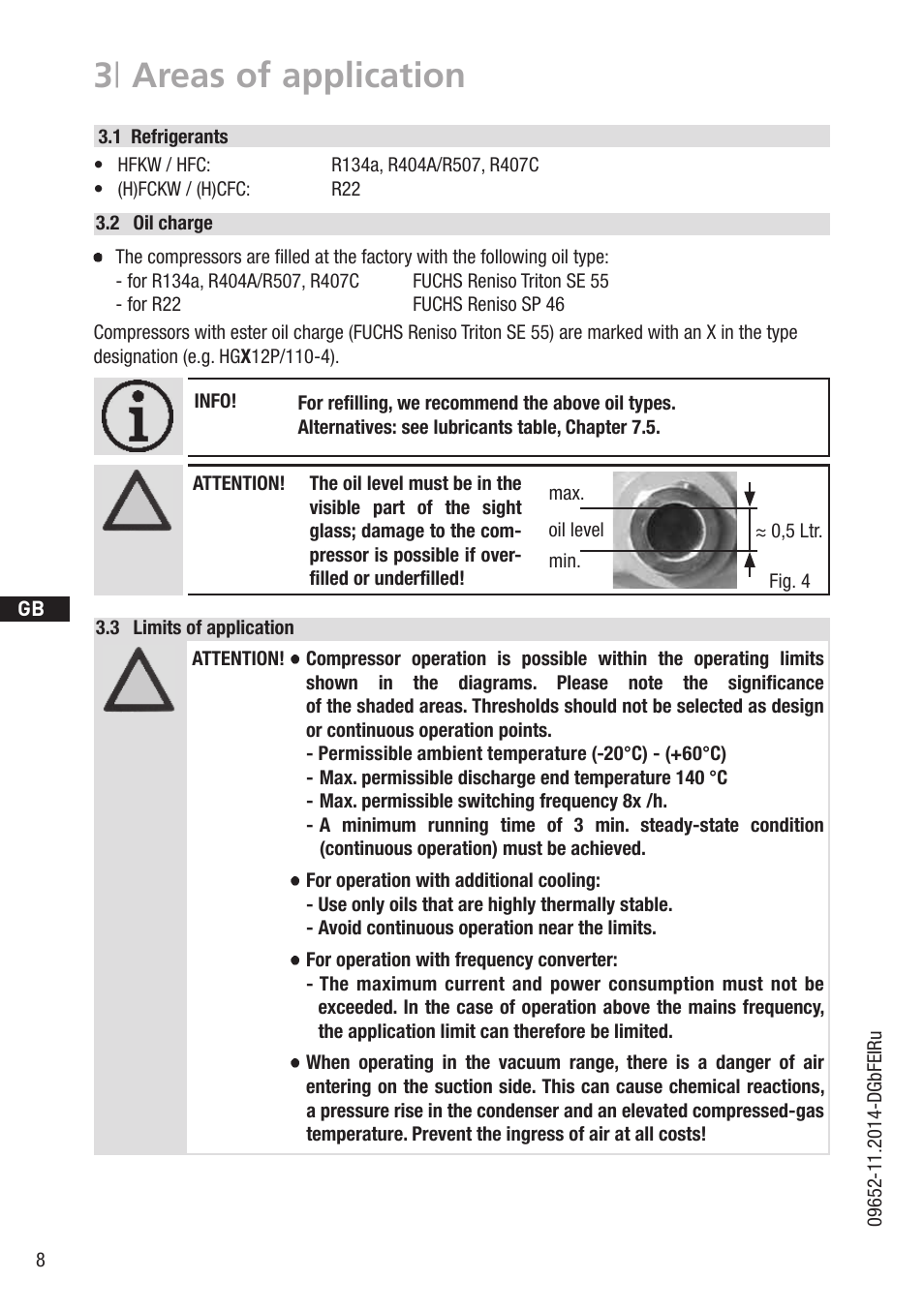 3 | areas of application | GEA Bock HG12Р User Manual | Page 8 / 26