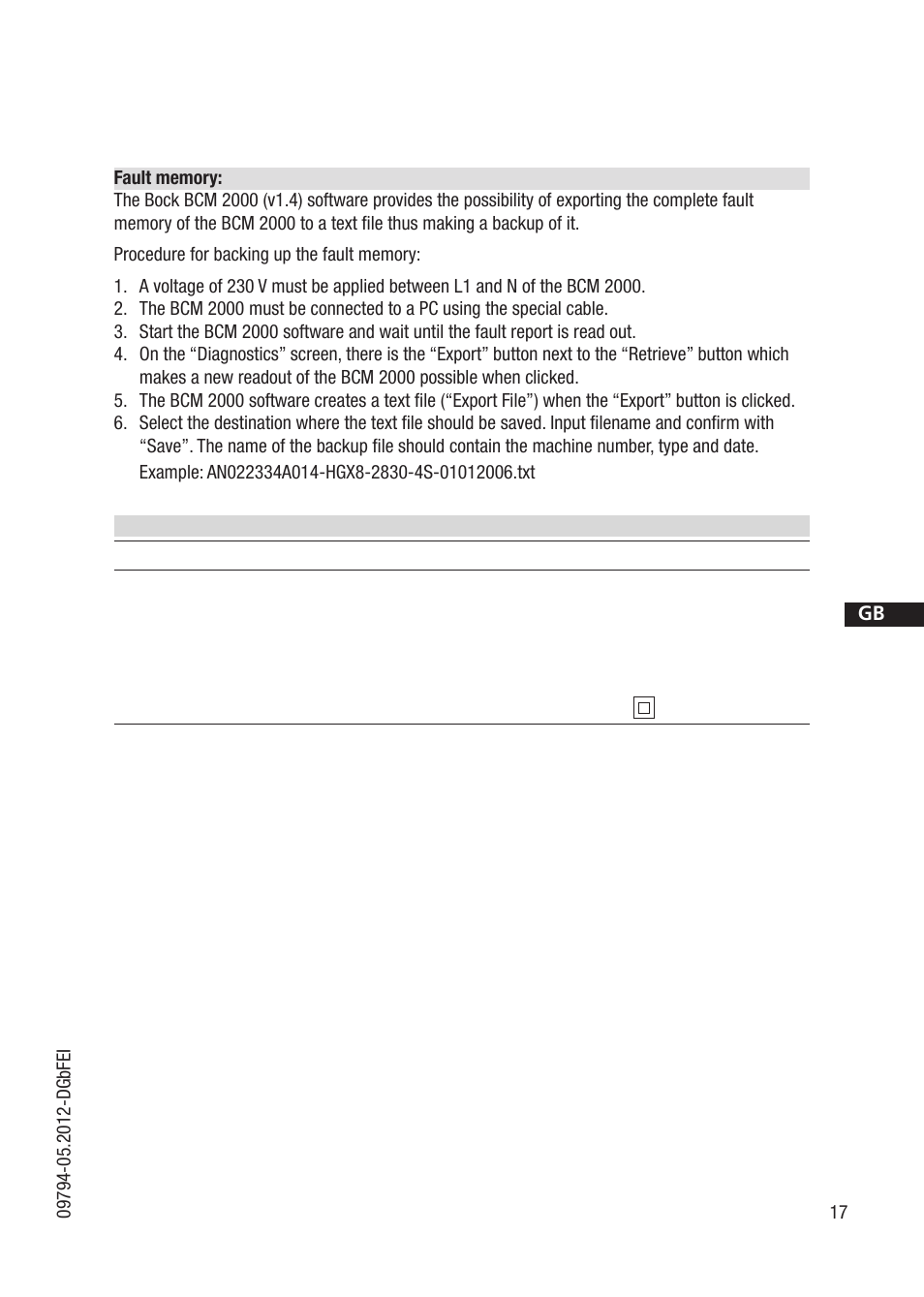 GEA Bock BCM2000 User Manual | Page 17 / 18
