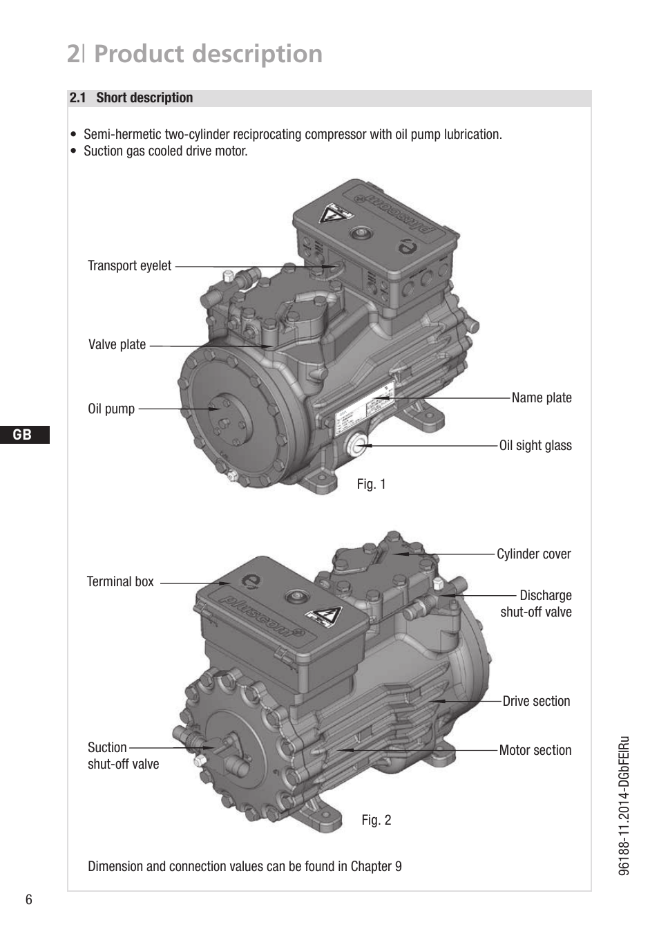 2 | product description | GEA Bock HG22e User Manual | Page 6 / 26