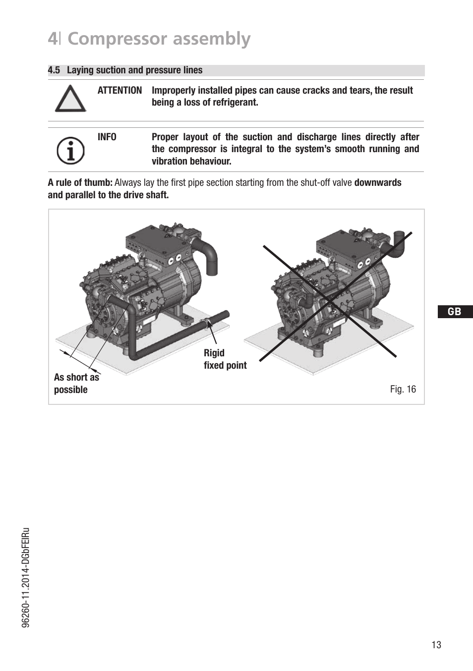 4 | compressor assembly | GEA Bock HG88e User Manual | Page 13 / 38