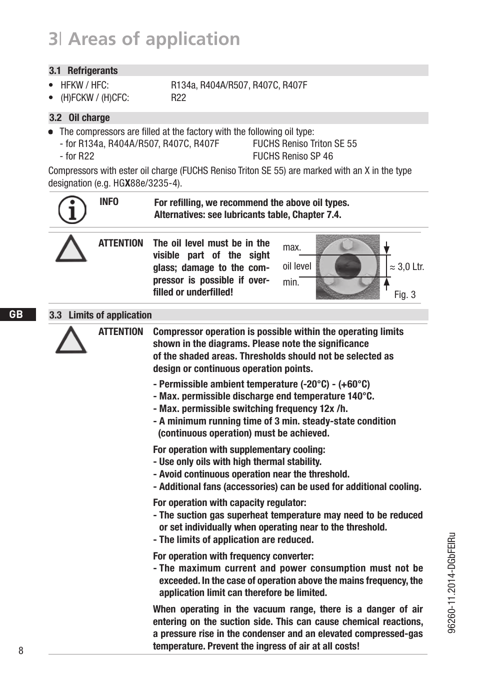 3 | areas of application | GEA Bock HG88e User Manual | Page 8 / 38