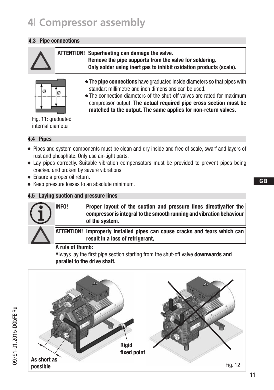 4 | compressor assembly | GEA Bock HА4 User Manual | Page 11 / 32