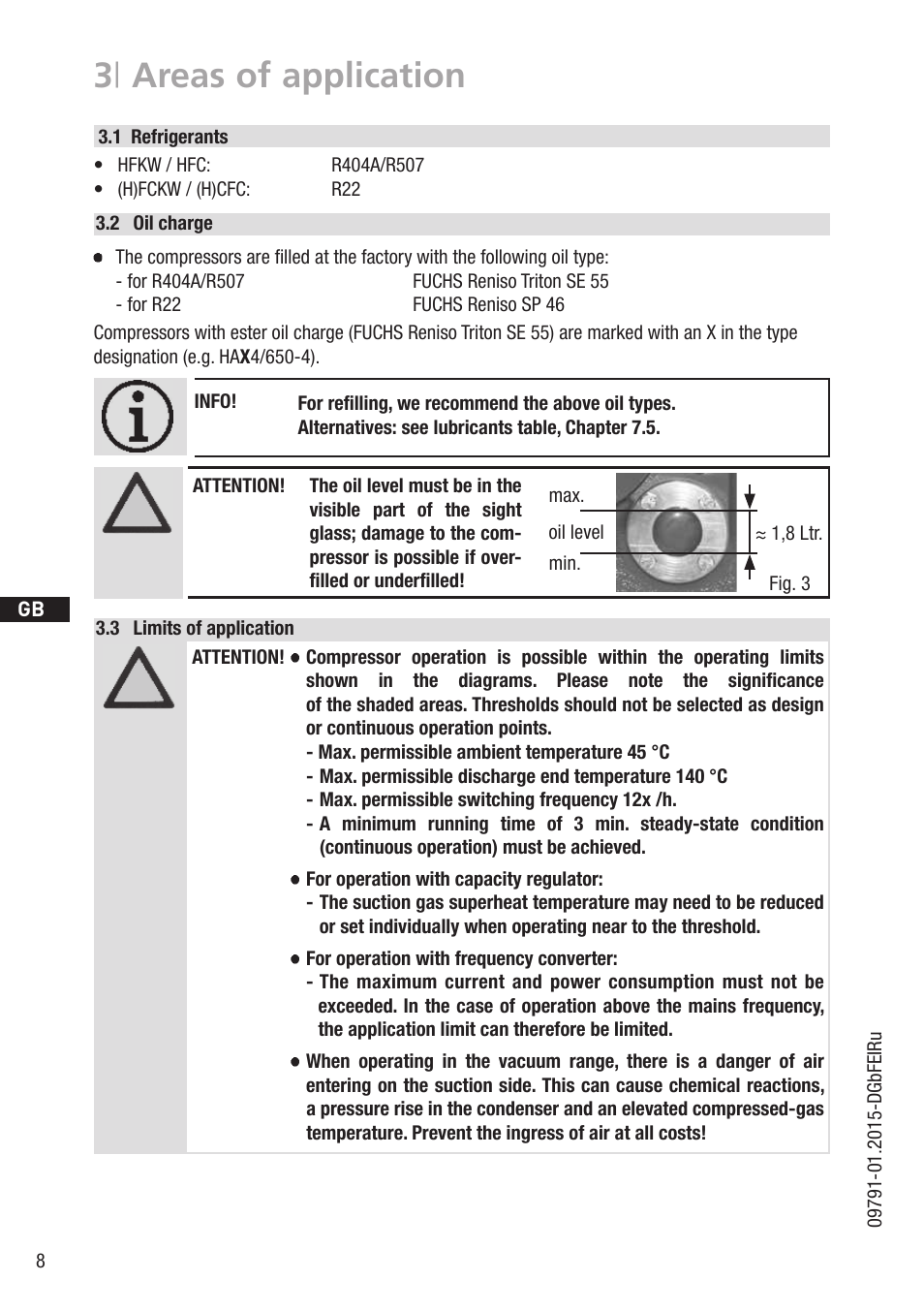 3 | areas of application | GEA Bock HА4 User Manual | Page 8 / 32