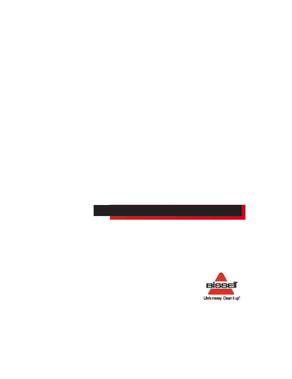 About your warranty bissell consumer services, One year warranty, If your bissell product should require service | Bissell 3101-0 User Manual | Page 10 / 10
