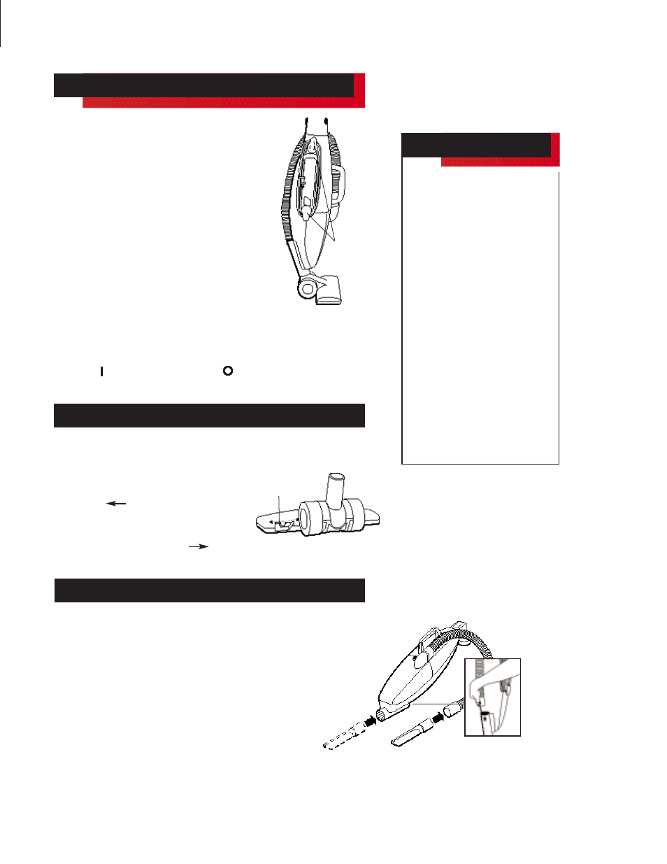 Index, How to use your bissell easy vac, Upright floor cleaning cleaning with the canister | Power cord quick release, Power switch, Floor nozzle adjustment, Floor cleaning | Bissell 3101-0 User Manual | Page 5 / 10
