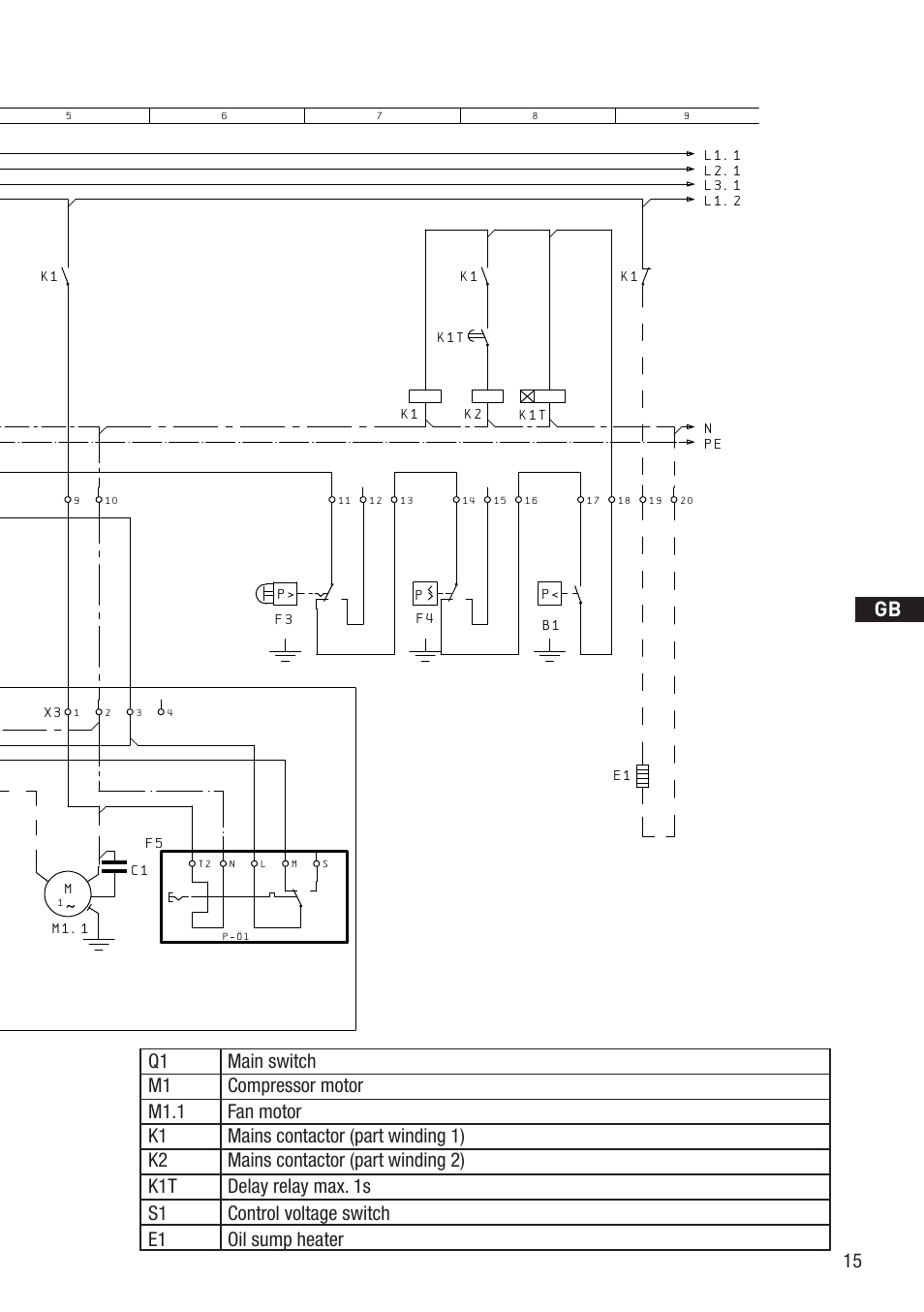 Anschluákastenverdichter, Bockcompressors | GEA Bock HA5 User Manual | Page 15 / 32