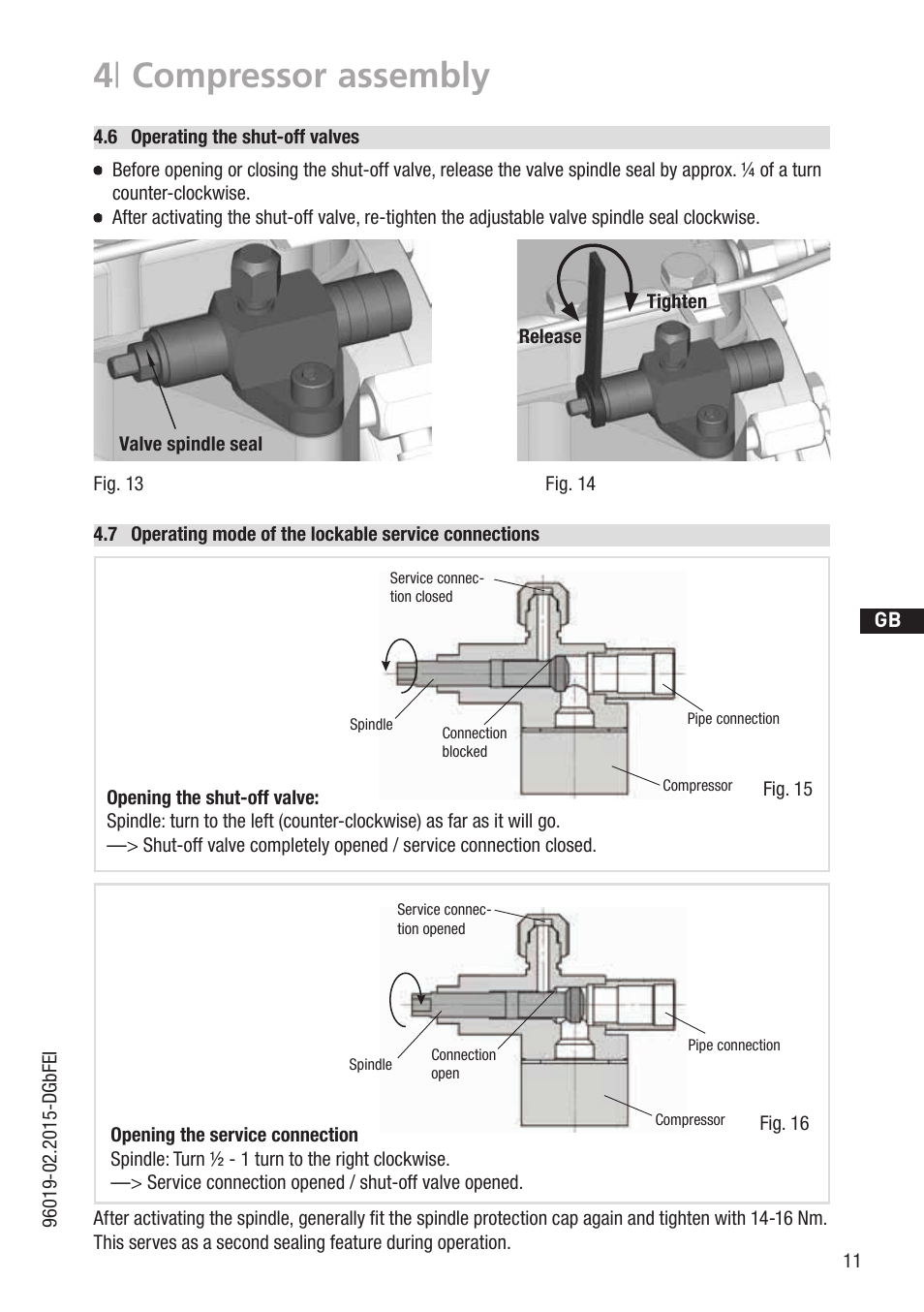 4 | compressor assembly | GEA Bock HG22Р CO2 User Manual | Page 11 / 28