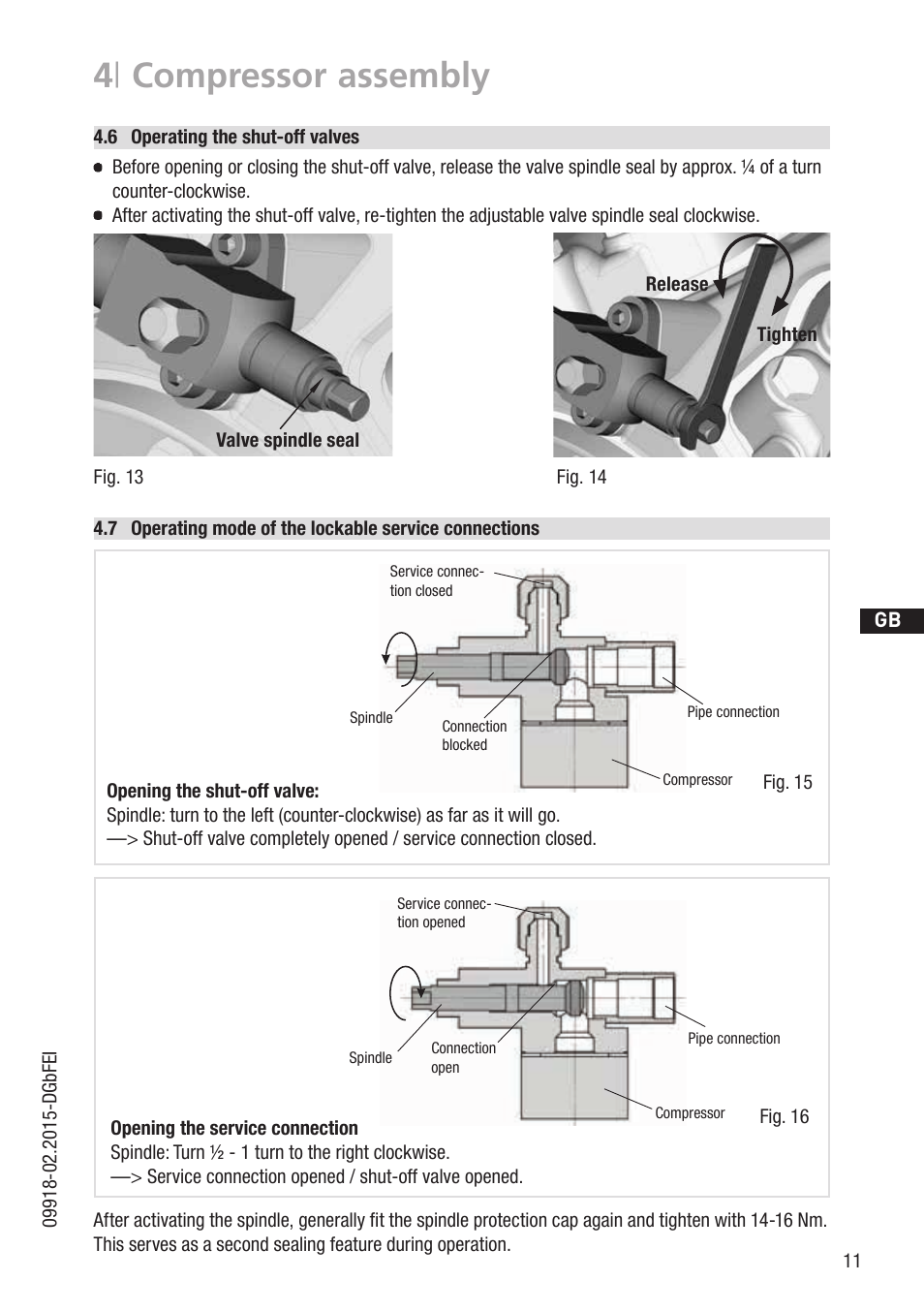 4 | compressor assembly | GEA Bock HG34P CO2 User Manual | Page 11 / 28