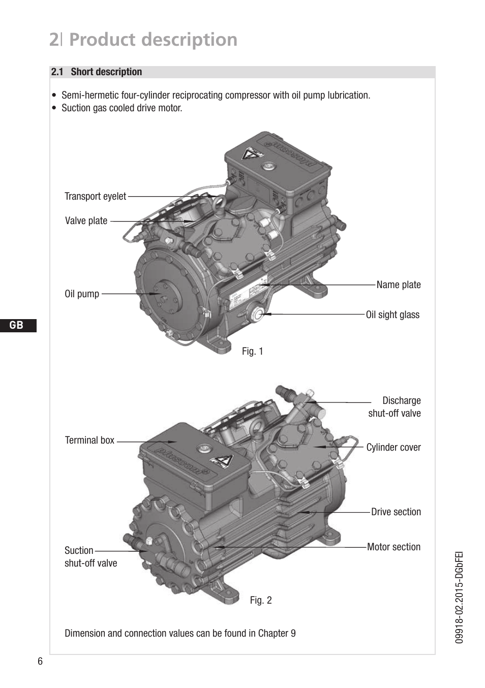 2 | product description | GEA Bock HG34P CO2 User Manual | Page 6 / 28