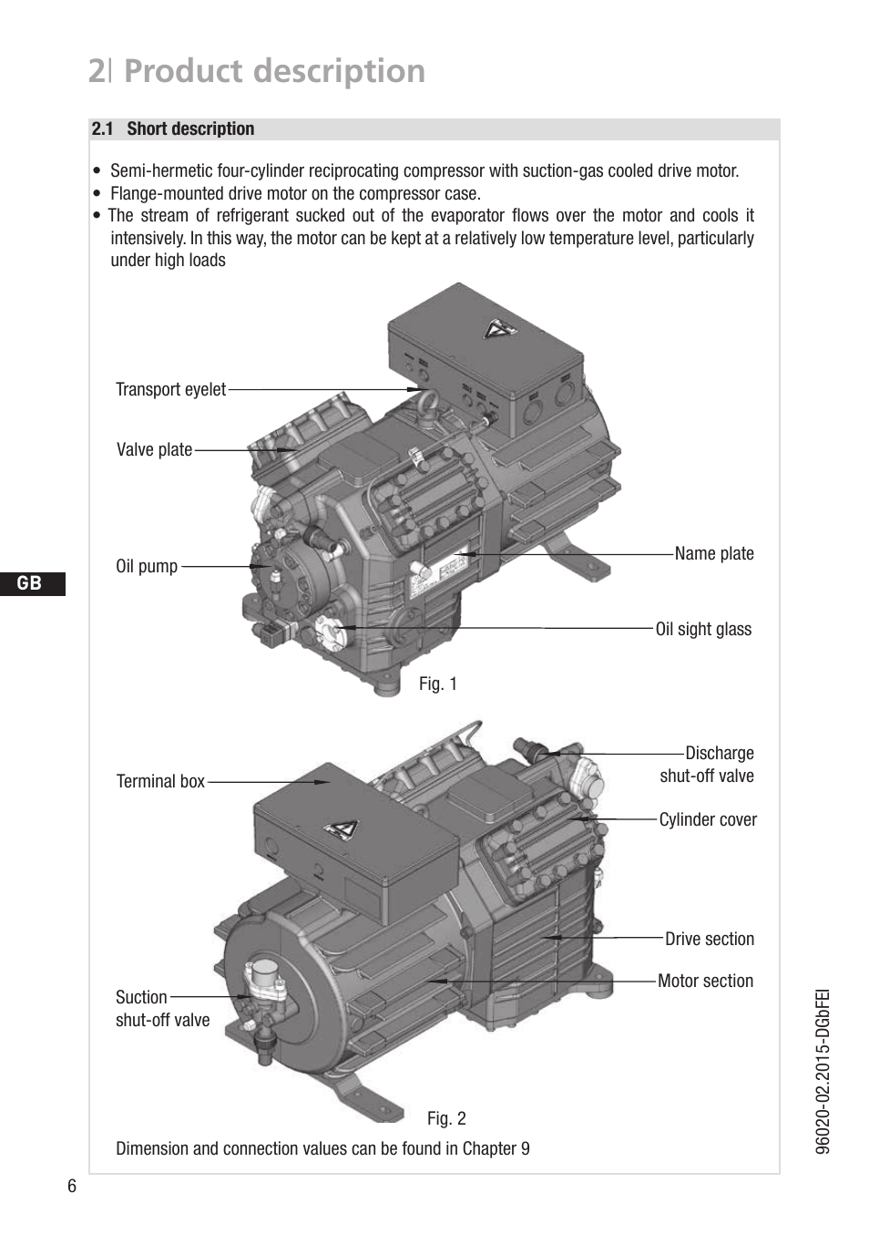 2 | product description | GEA Bock HG4 CO2 User Manual | Page 6 / 30