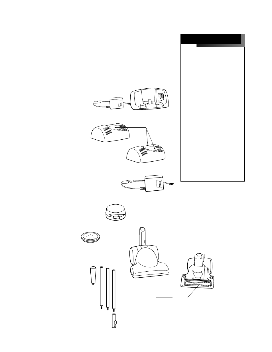Index, Other components | Bissell 3301 User Manual | Page 5 / 10