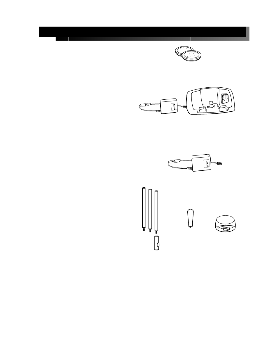 Replacement parts | Bissell 3301 User Manual | Page 9 / 10