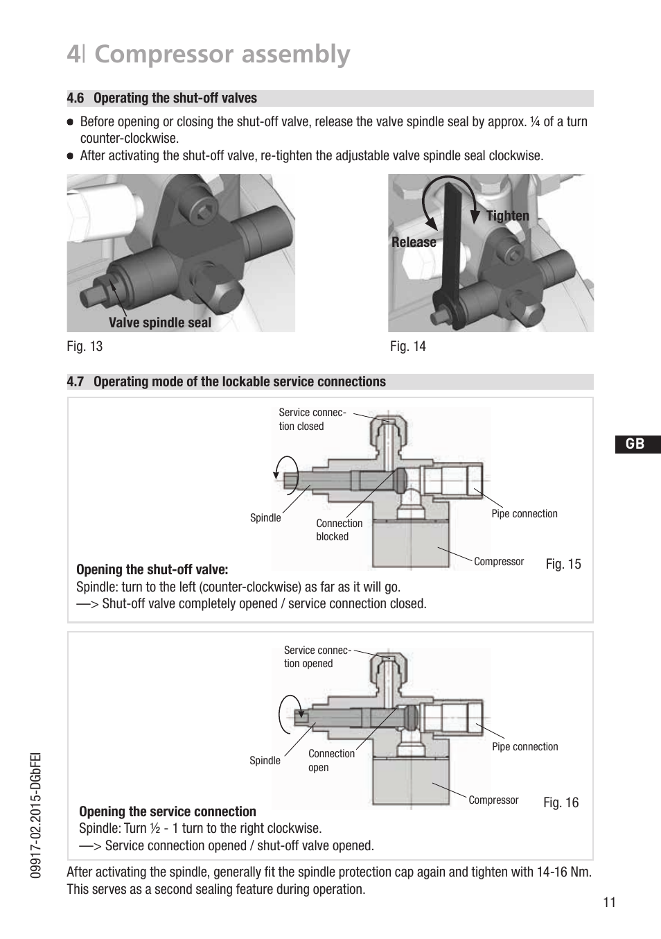 4 | compressor assembly | GEA Bock HG12Р CO2 User Manual | Page 11 / 28