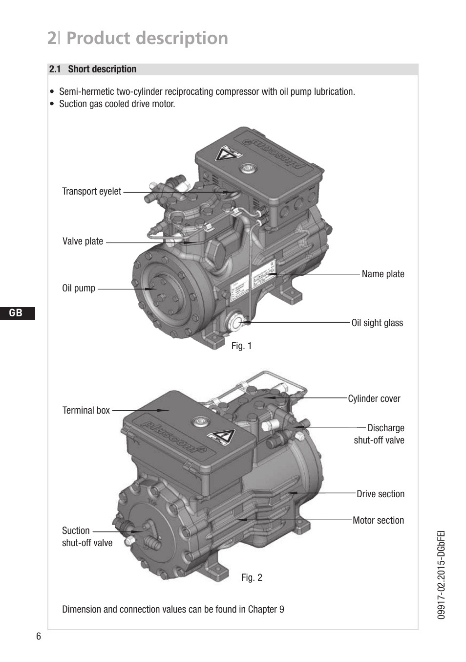 2 | product description | GEA Bock HG12Р CO2 User Manual | Page 6 / 28