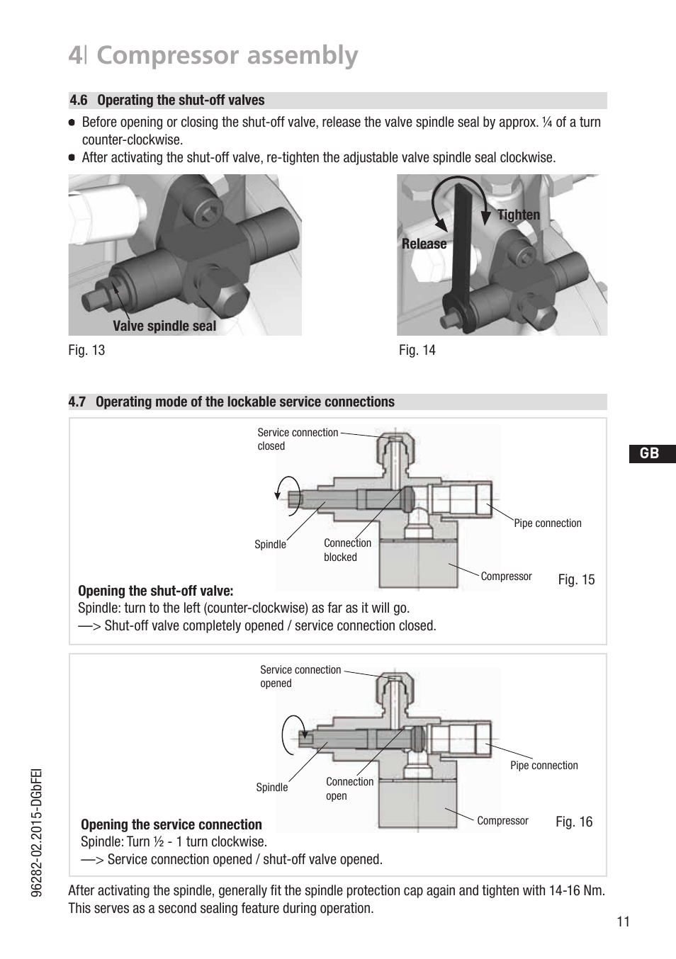 4 | compressor assembly | GEA Bock HG12e CO2 User Manual | Page 11 / 28