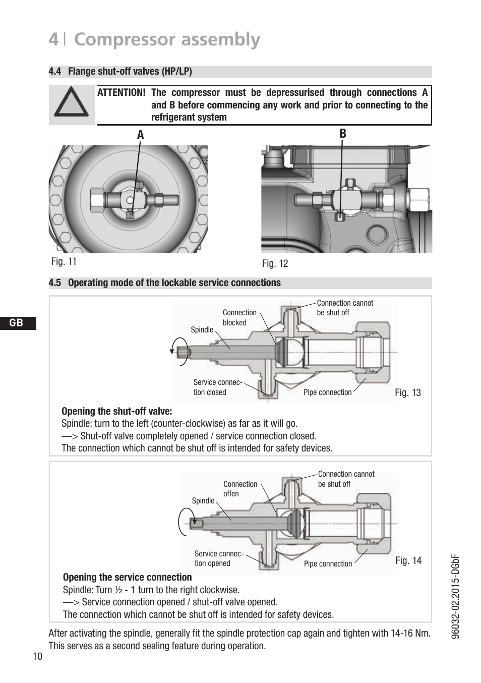 4 | compressor assembly | GEA Bock HGX2 CO2 T User Manual | Page 10 / 28