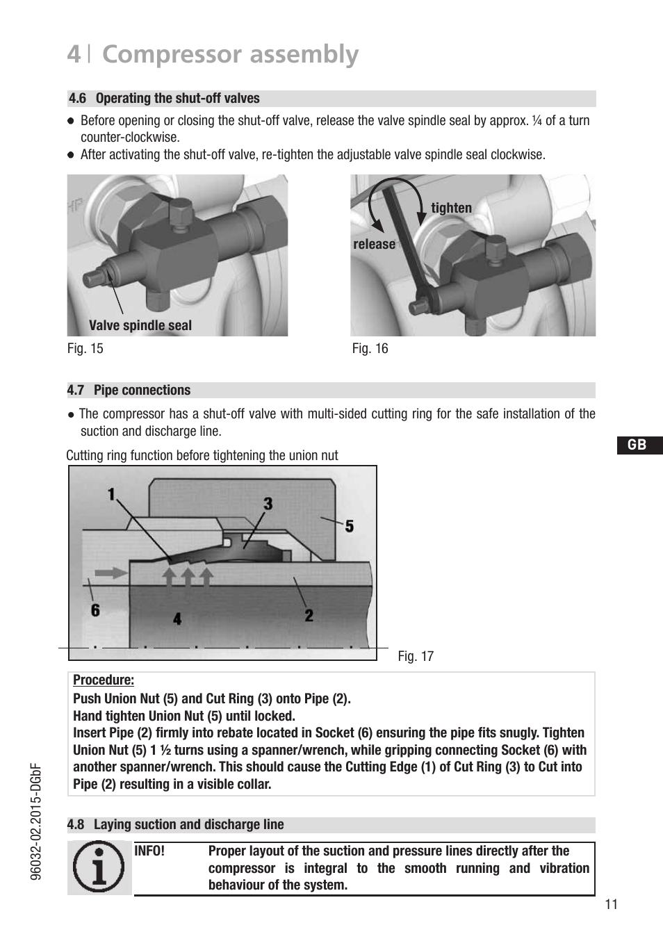 4 | compressor assembly | GEA Bock HGX2 CO2 T User Manual | Page 11 / 28