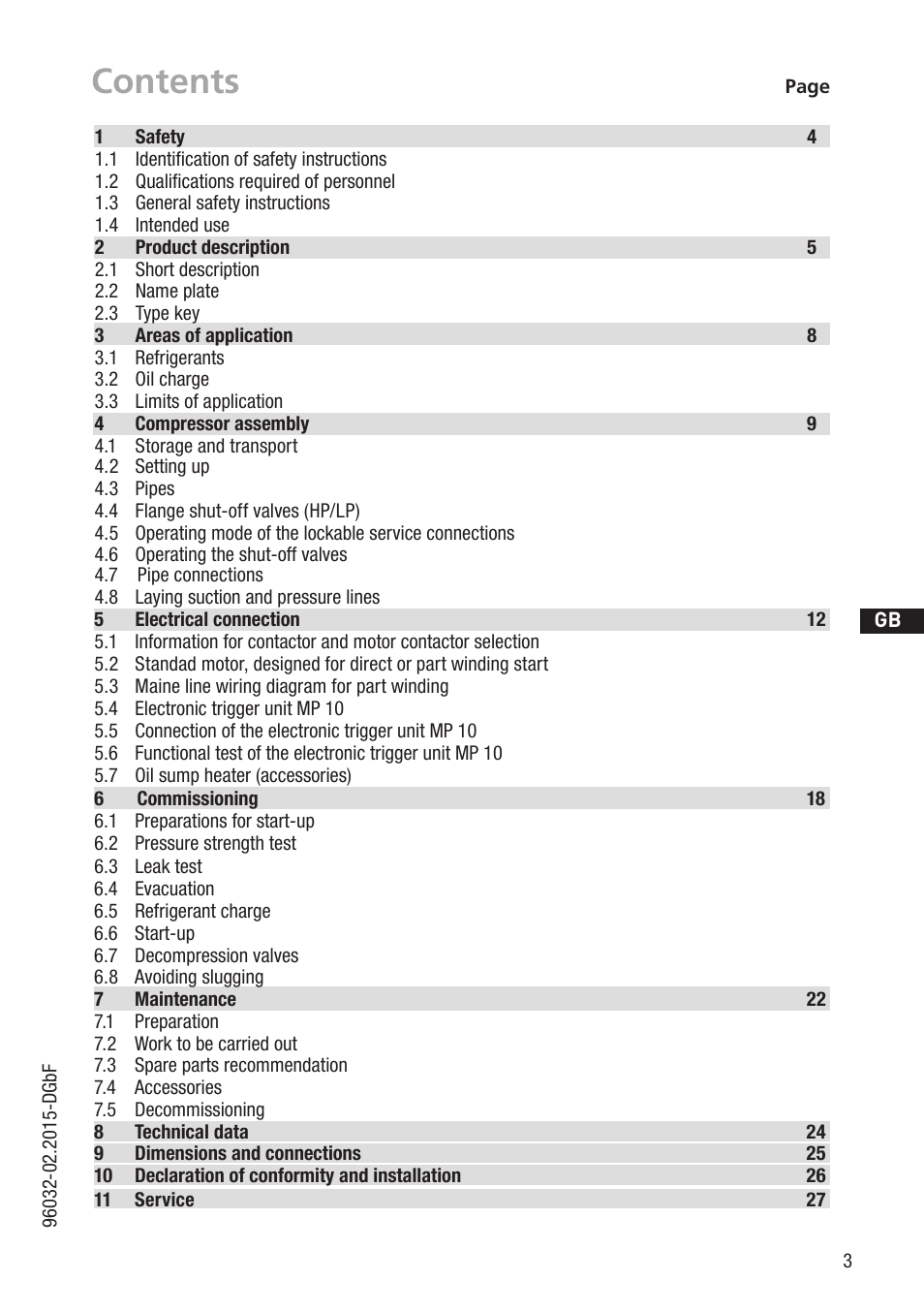 GEA Bock HGX2 CO2 T User Manual | Page 3 / 28