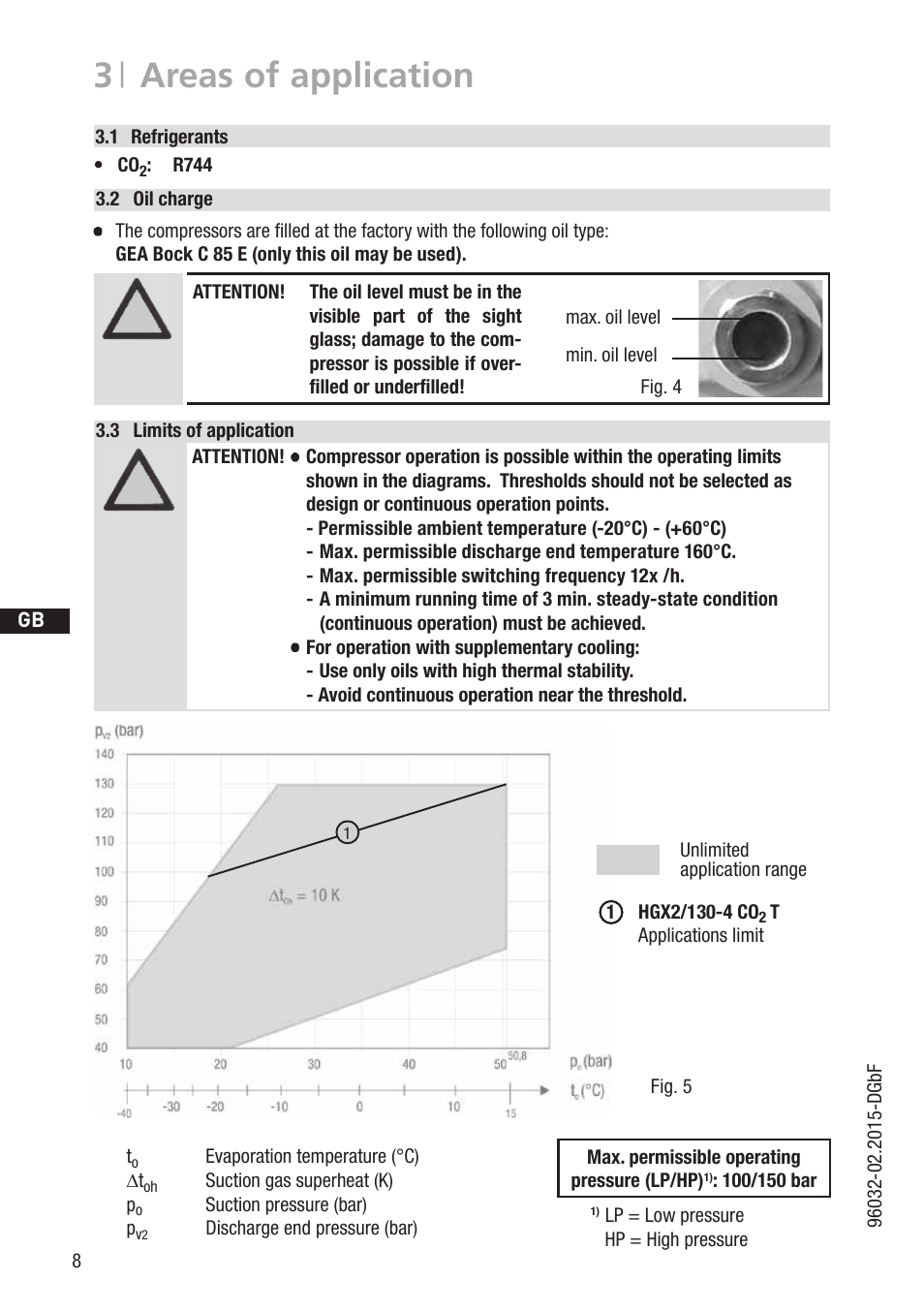 3 | areas of application | GEA Bock HGX2 CO2 T User Manual | Page 8 / 28