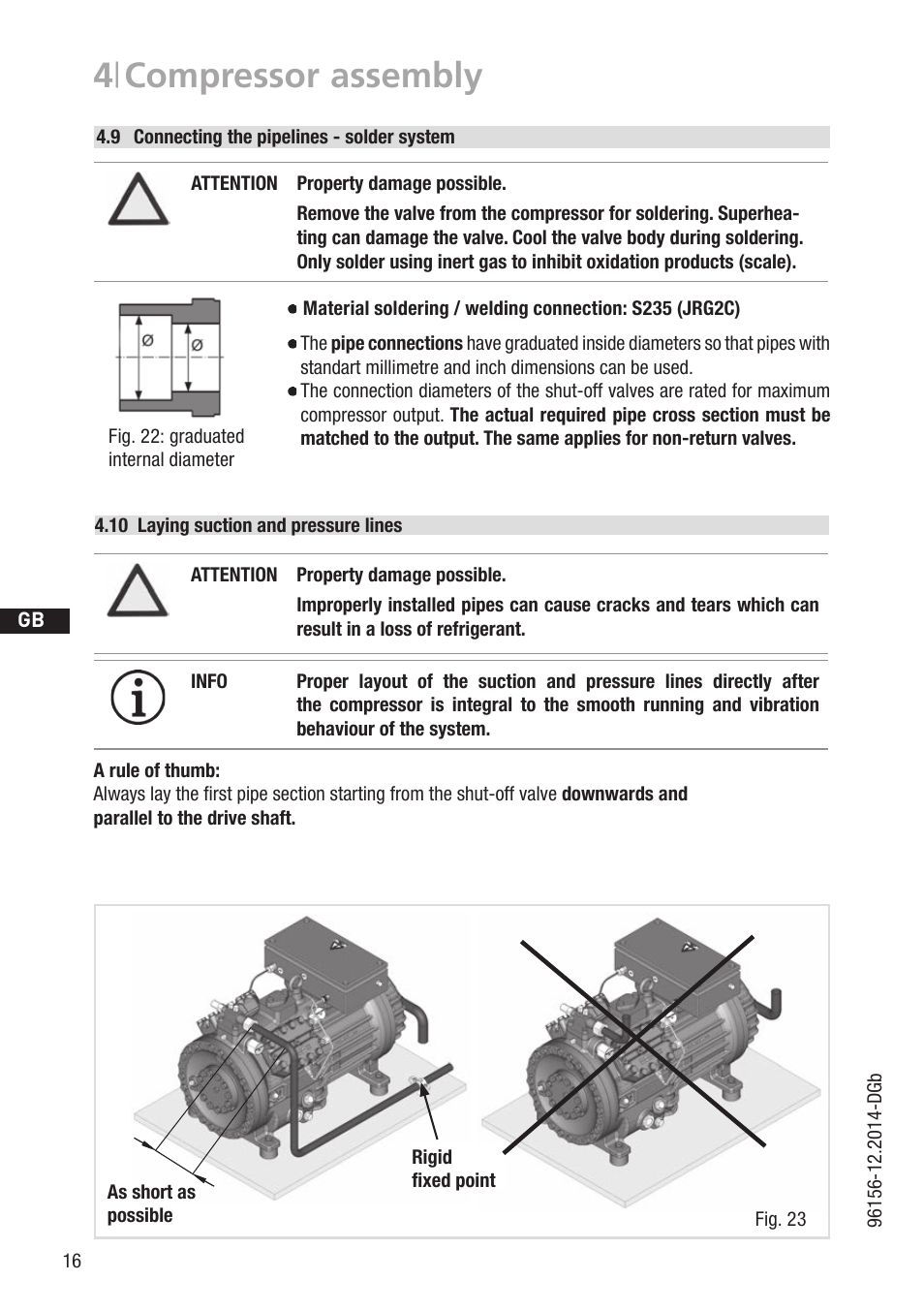 4 | compressor assembly | GEA Bock HGX34 CO2 T User Manual | Page 16 / 40