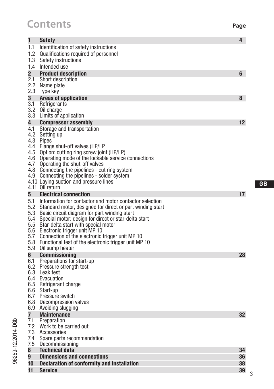 GEA Bock HGX46 CO2 T User Manual | Page 3 / 40