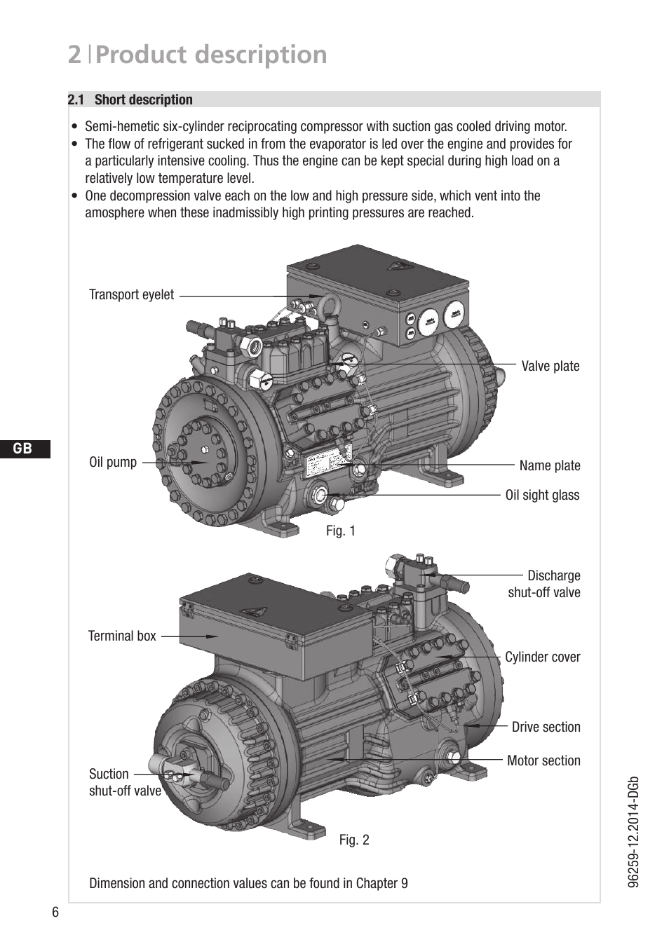 2 | product description | GEA Bock HGX46 CO2 T User Manual | Page 6 / 40