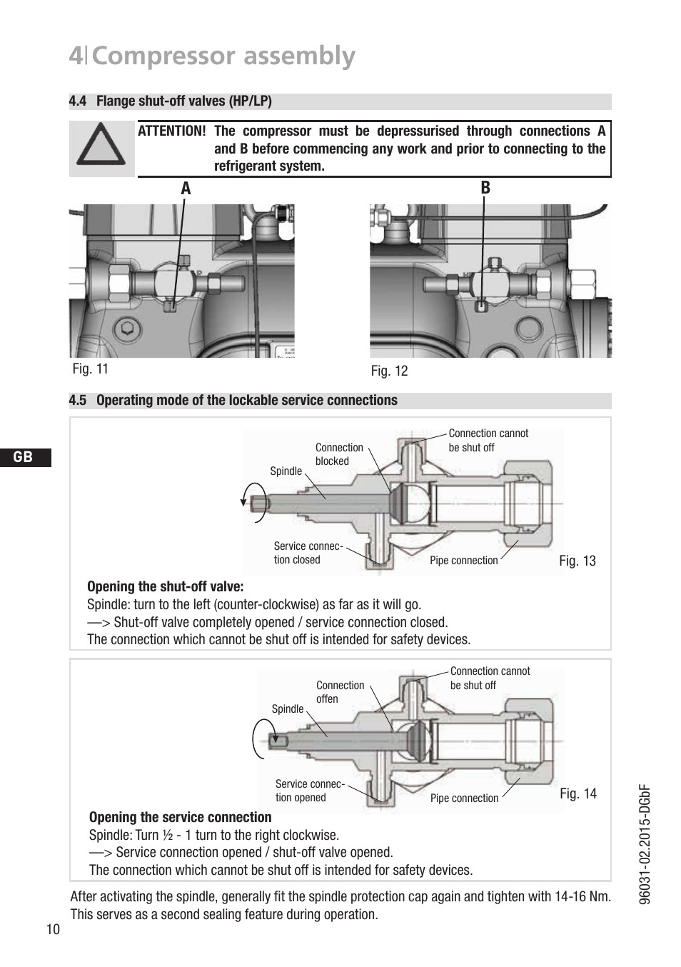 4 | compressor assembly | GEA Bock HAX2 CO2 T User Manual | Page 10 / 28