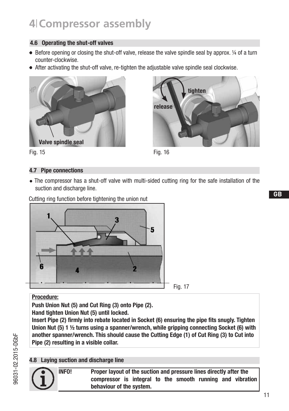 4 | compressor assembly | GEA Bock HAX2 CO2 T User Manual | Page 11 / 28