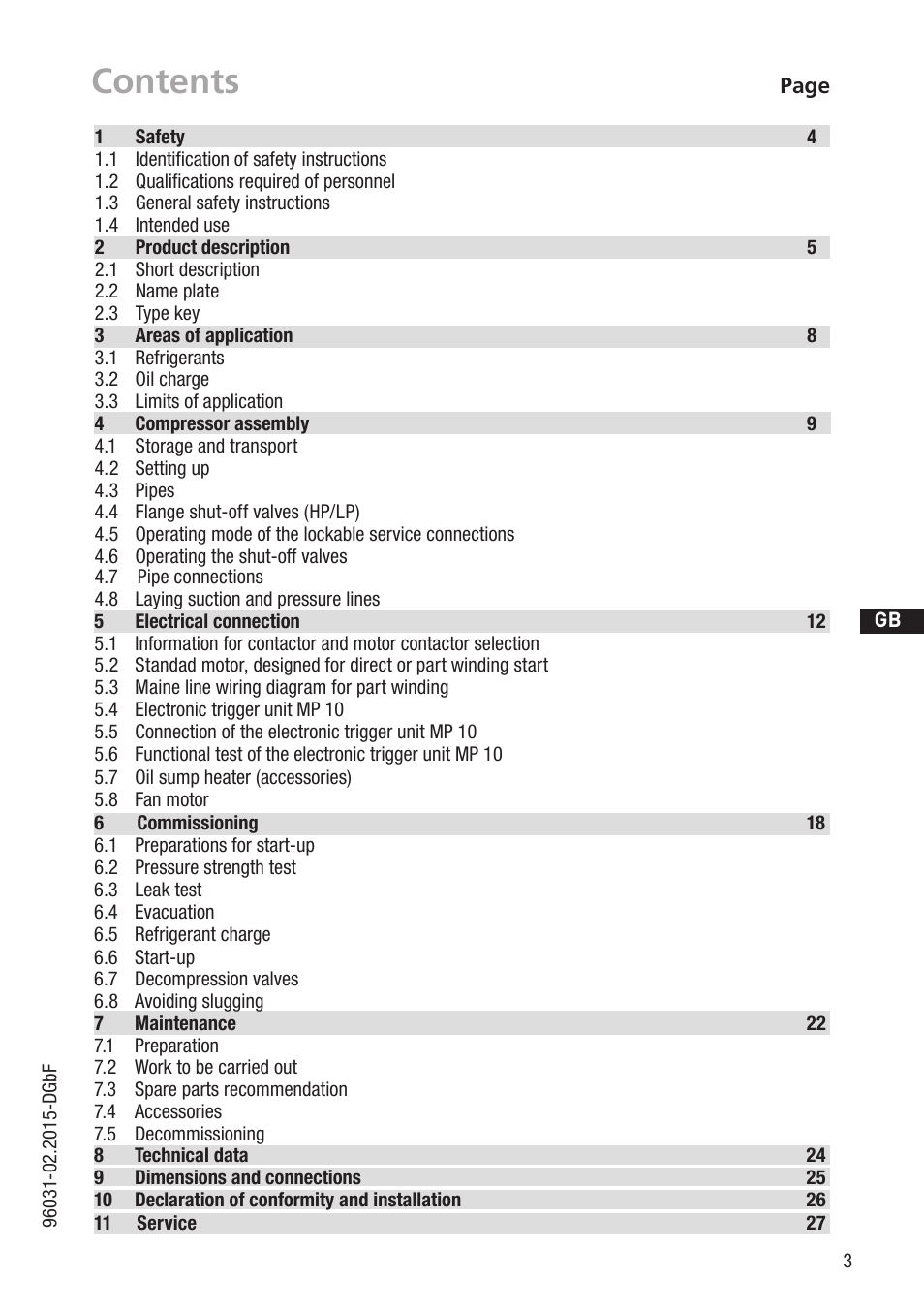 GEA Bock HAX2 CO2 T User Manual | Page 3 / 28