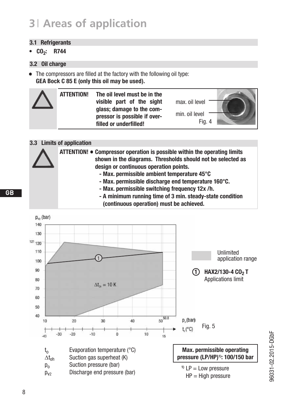 3 | areas of application | GEA Bock HAX2 CO2 T User Manual | Page 8 / 28