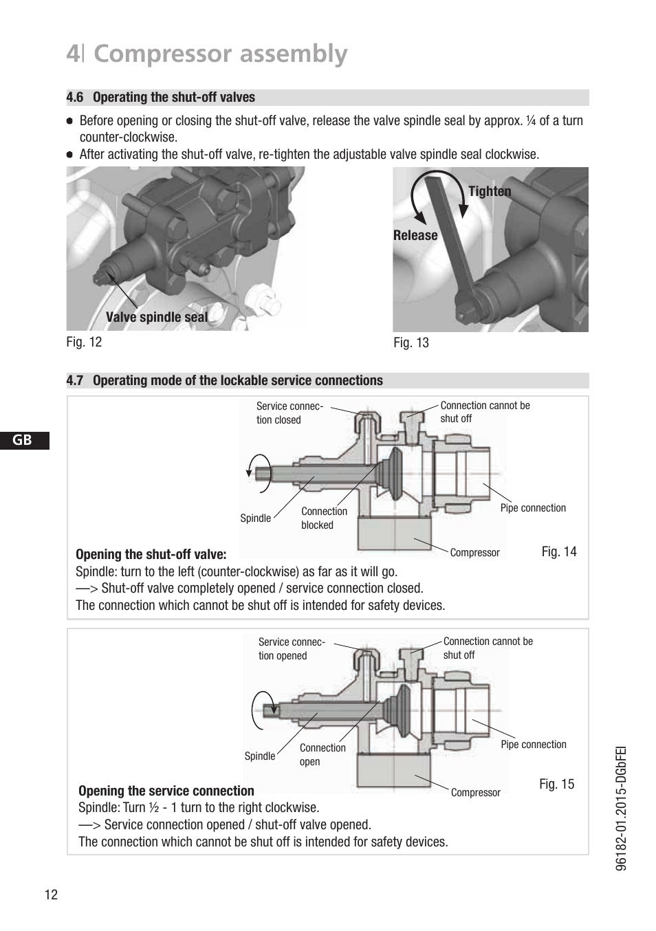 4 | compressor assembly | GEA Bock HG7 R134a User Manual | Page 12 / 32