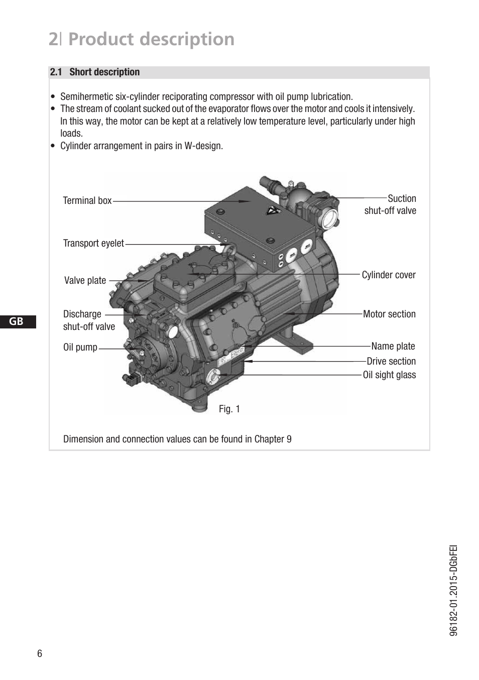 2 | product description | GEA Bock HG7 R134a User Manual | Page 6 / 32