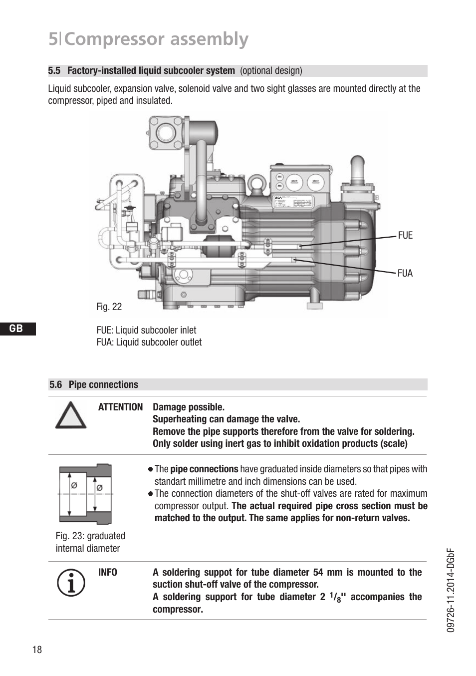 5 | compressor assembly | GEA Bock HGZ7 User Manual | Page 18 / 42