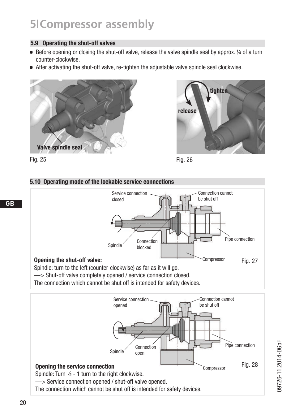 5 | compressor assembly | GEA Bock HGZ7 User Manual | Page 20 / 42