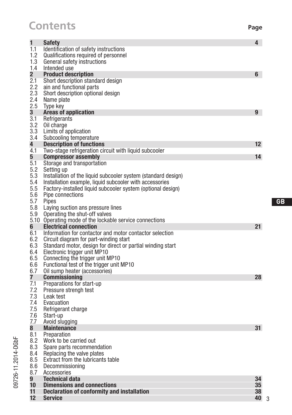 GEA Bock HGZ7 User Manual | Page 3 / 42