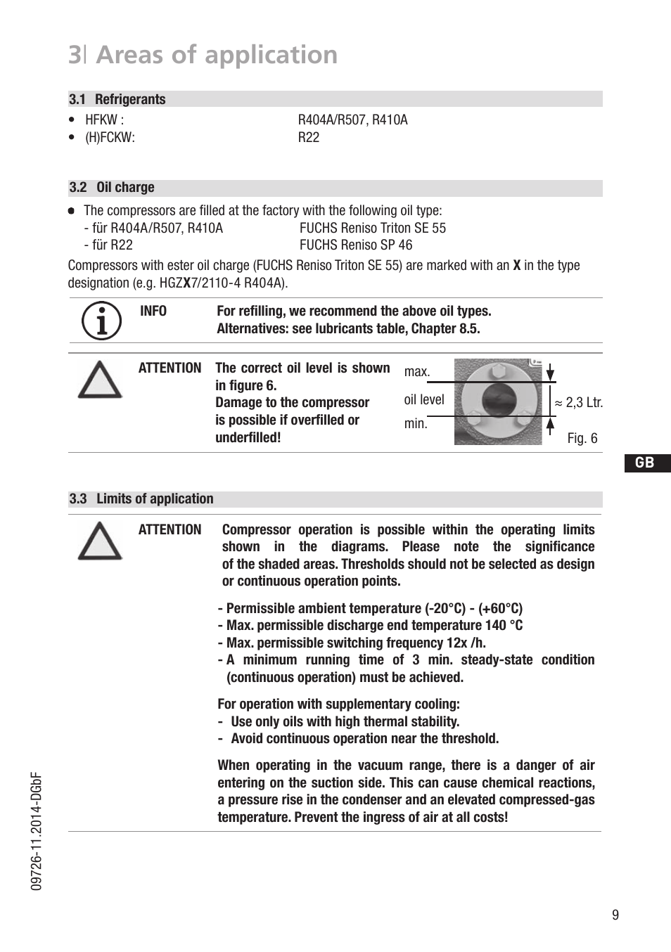 3 | areas of application | GEA Bock HGZ7 User Manual | Page 9 / 42