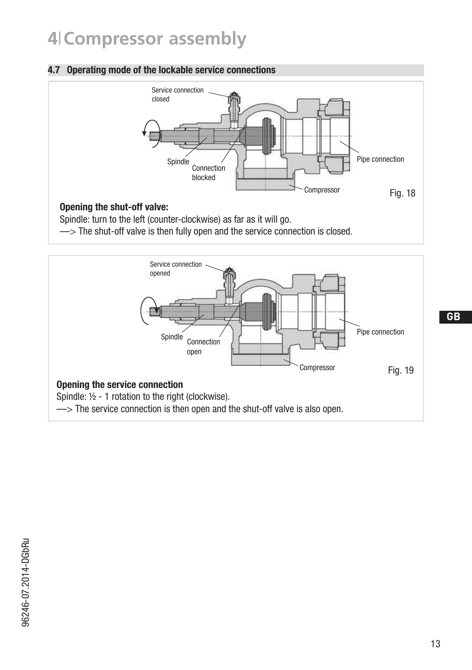 4 | compressor assembly | GEA Bock F18 User Manual | Page 13 / 28