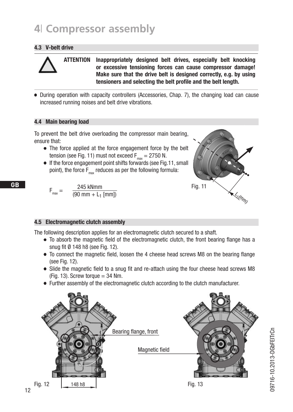 4 | compressor assembly | GEA Bock FK40 User Manual | Page 12 / 26