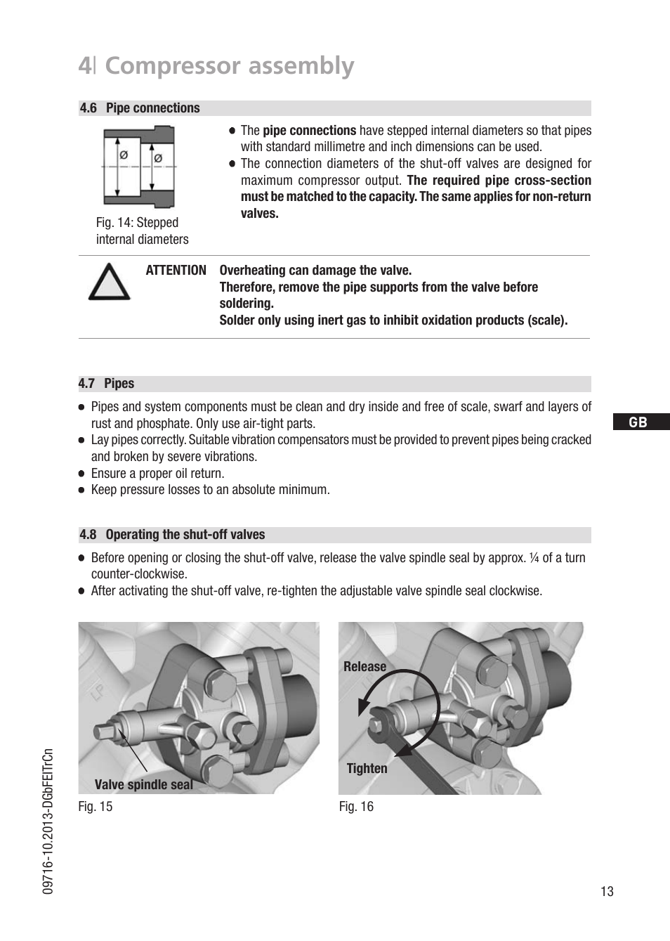 4 | compressor assembly | GEA Bock FK40 User Manual | Page 13 / 26