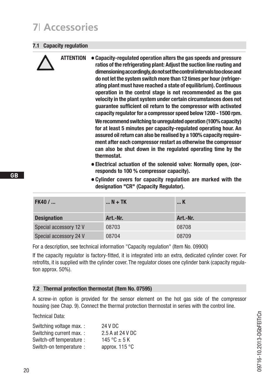 7 | accessories | GEA Bock FK40 User Manual | Page 20 / 26