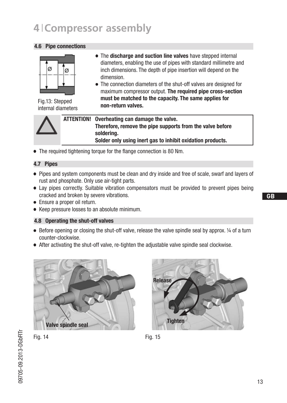 4 | compressor assembly | GEA Bock FK30 User Manual | Page 13 / 26