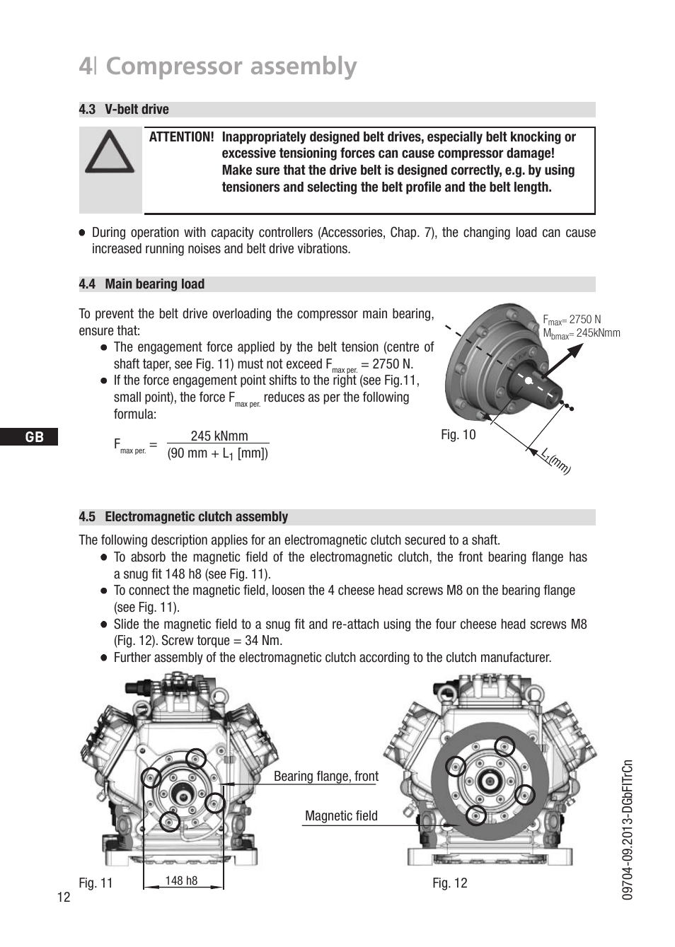 4 | compressor assembly | GEA Bock FK50 User Manual | Page 12 / 26