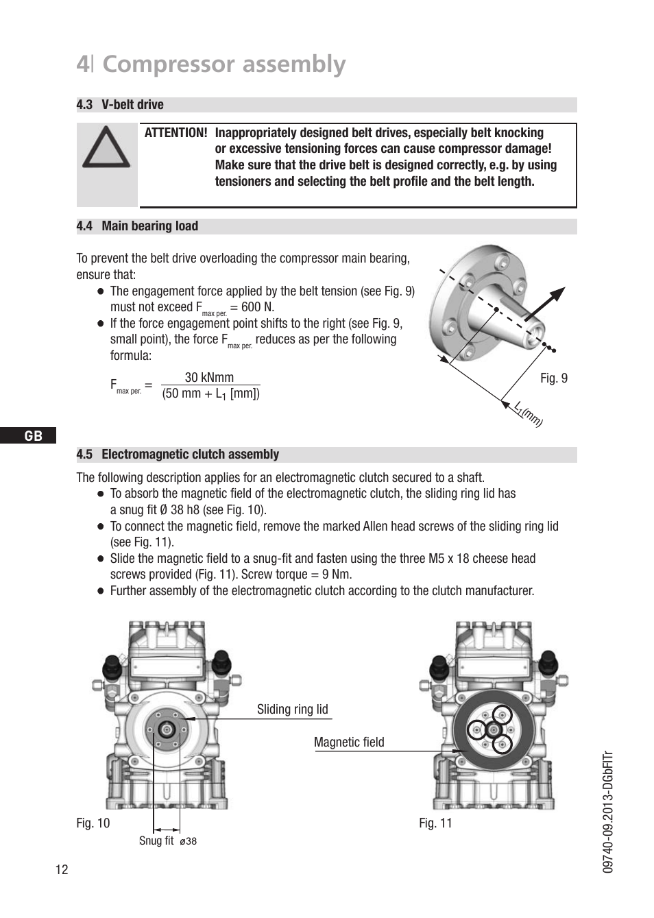 4 | compressor assembly | GEA Bock FK20 User Manual | Page 12 / 26