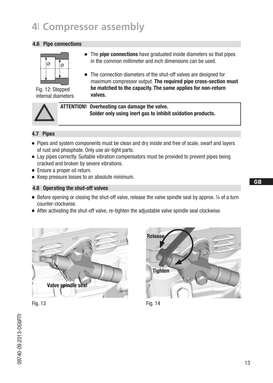 4 | compressor assembly | GEA Bock FK20 User Manual | Page 13 / 26