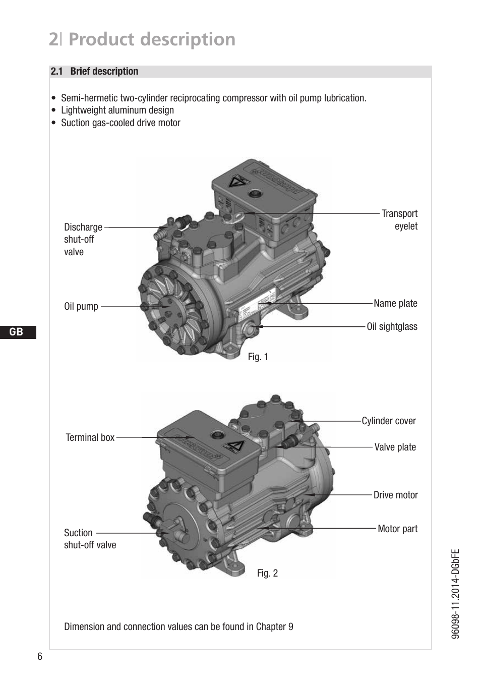 2 | product description | GEA Bock HG22P A User Manual | Page 6 / 28