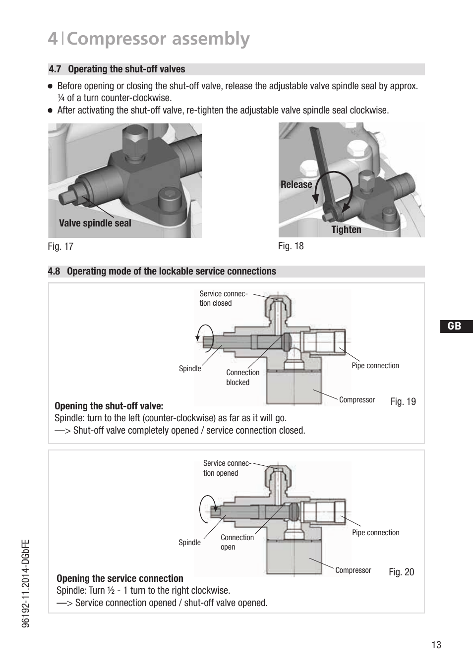 4 | compressor assembly | GEA Bock HG22e A User Manual | Page 13 / 28