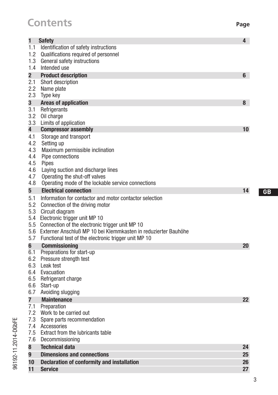 GEA Bock HG22e A User Manual | Page 3 / 28